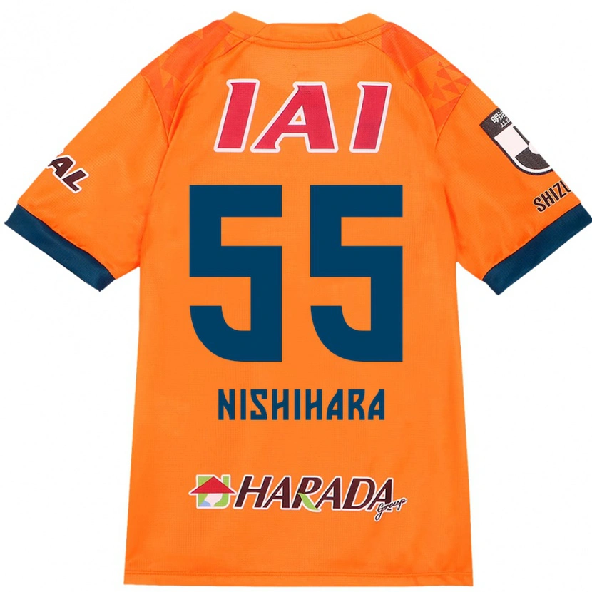 Danxen Homem Camisola Motoki Nishihara #55 Laranja Vermelho Principal 2025/26 Camisa