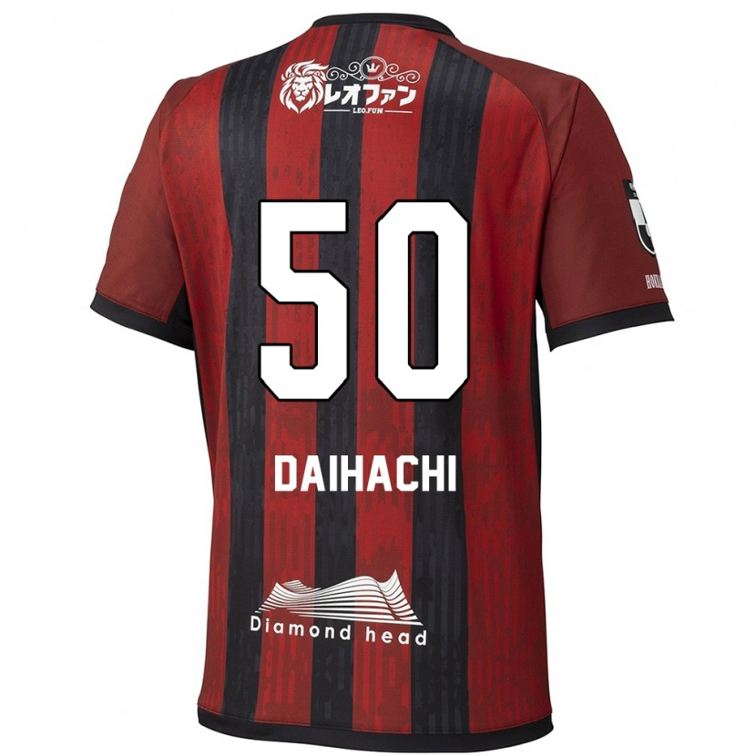Danxen Homem Camisola Daihachi Okamura #50 Vermelho Preto Principal 2025/26 Camisa