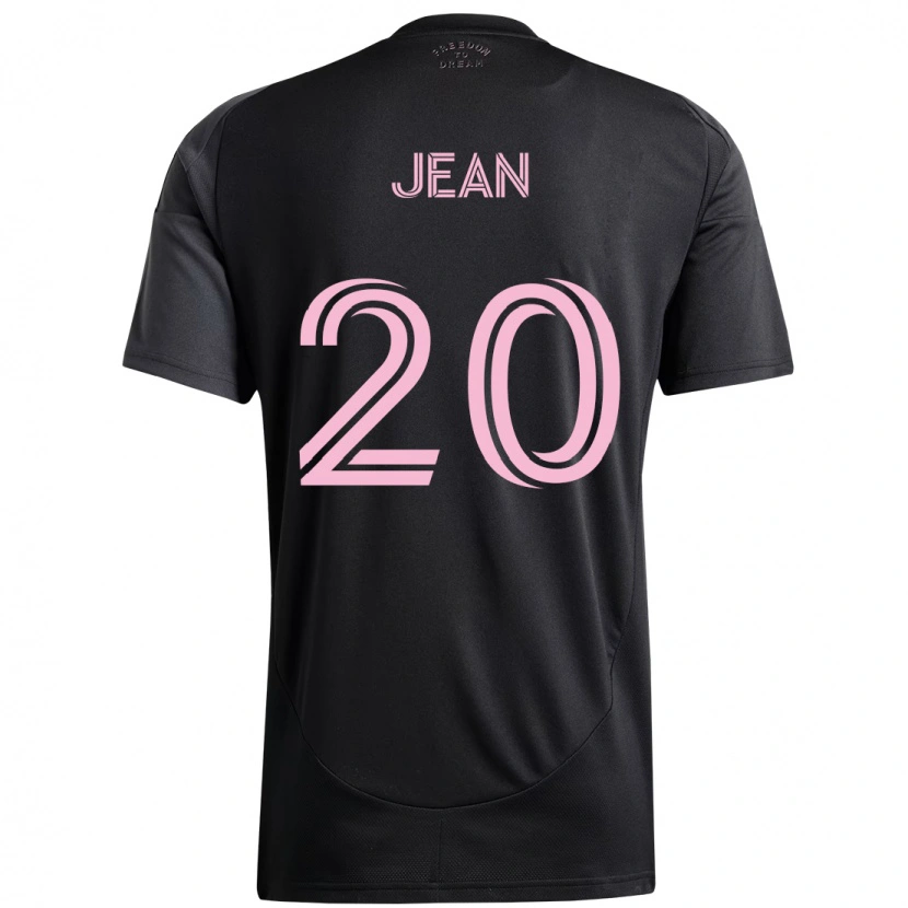 Danxen Homem Camisola Corentin Jean #20 Preto Rosa Alternativa 2025/26 Camisa