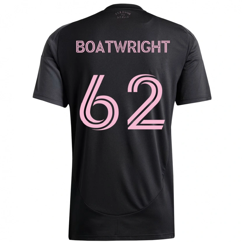 Danxen Homem Camisola Israel Boatwright #62 Preto Rosa Alternativa 2025/26 Camisa