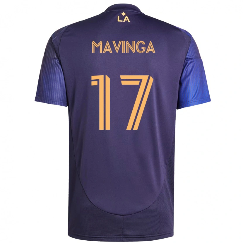Danxen Homem Camisola Chris Mavinga #17 Roxo Azul Alternativa 2025/26 Camisa