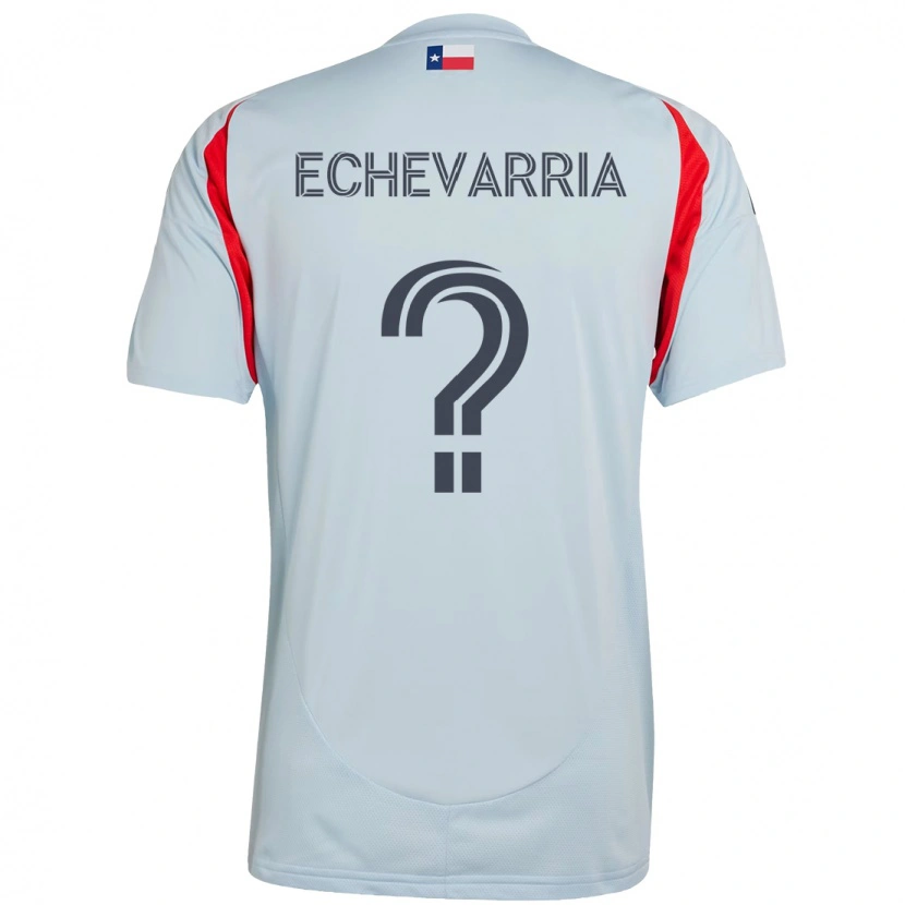 Danxen Homem Camisola Diego Echevarria #0 Azul Claro Vermelho Alternativa 2025/26 Camisa