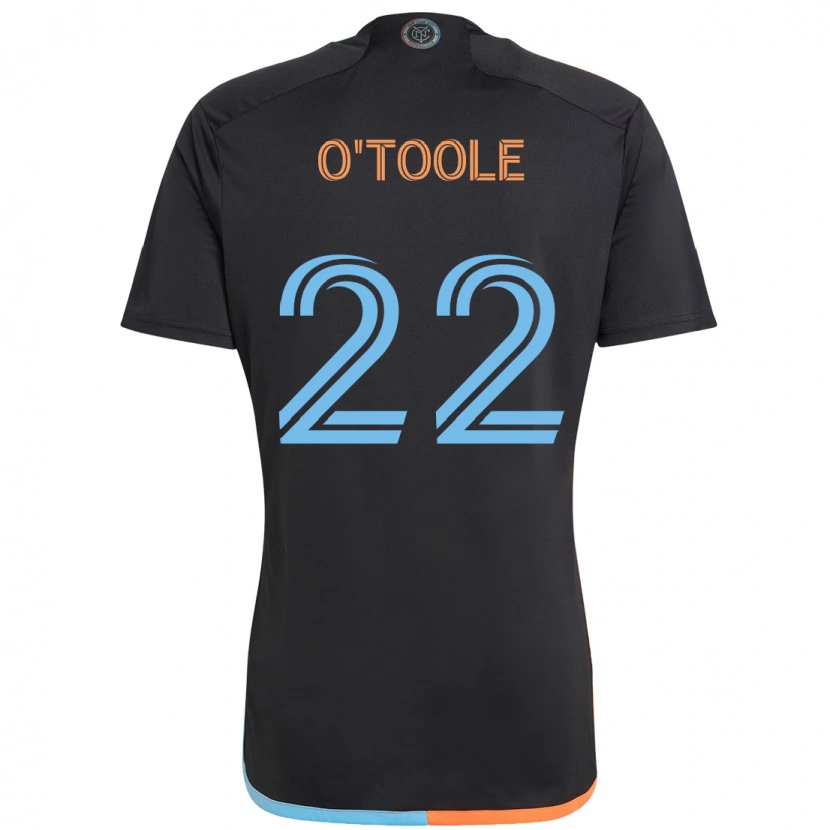 Danxen Homem Camisola Kevin O'toole #22 Preto Azul Laranja Alternativa 2025/26 Camisa