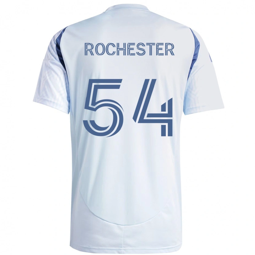 Danxen Homem Camisola Lamonth Rochester #54 Azul Celeste Claro Azul Alternativa 2025/26 Camisa