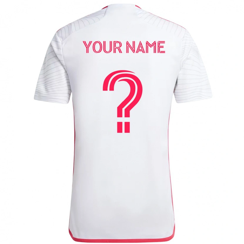 Danxen Homem Camisola Seu Nome #0 Branco Magenta Alternativa 2025/26 Camisa
