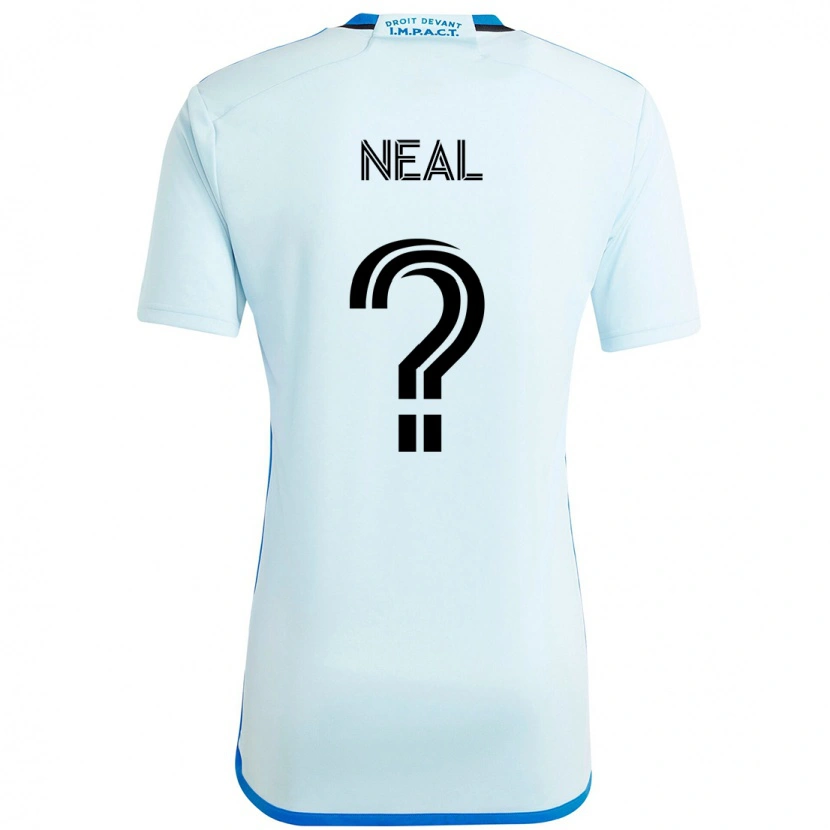 Danxen Homem Camisola Jalen Neal #0 Azul Celeste Azul Escuro Alternativa 2025/26 Camisa