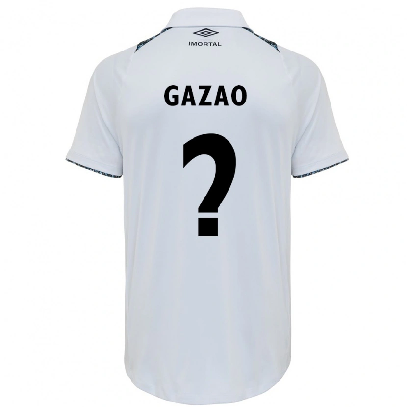 Danxen Homem Camisola Gazão #0 Branco Azul Alternativa 2025/26 Camisa