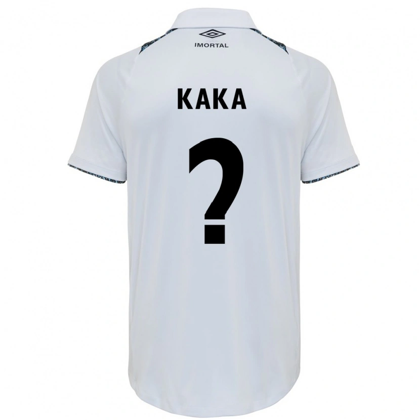 Danxen Homem Camisola Kaká #0 Branco Azul Alternativa 2025/26 Camisa