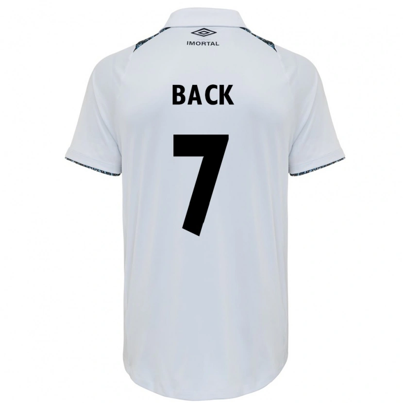 Danxen Homem Camisola Pri Back #7 Branco Azul Alternativa 2025/26 Camisa