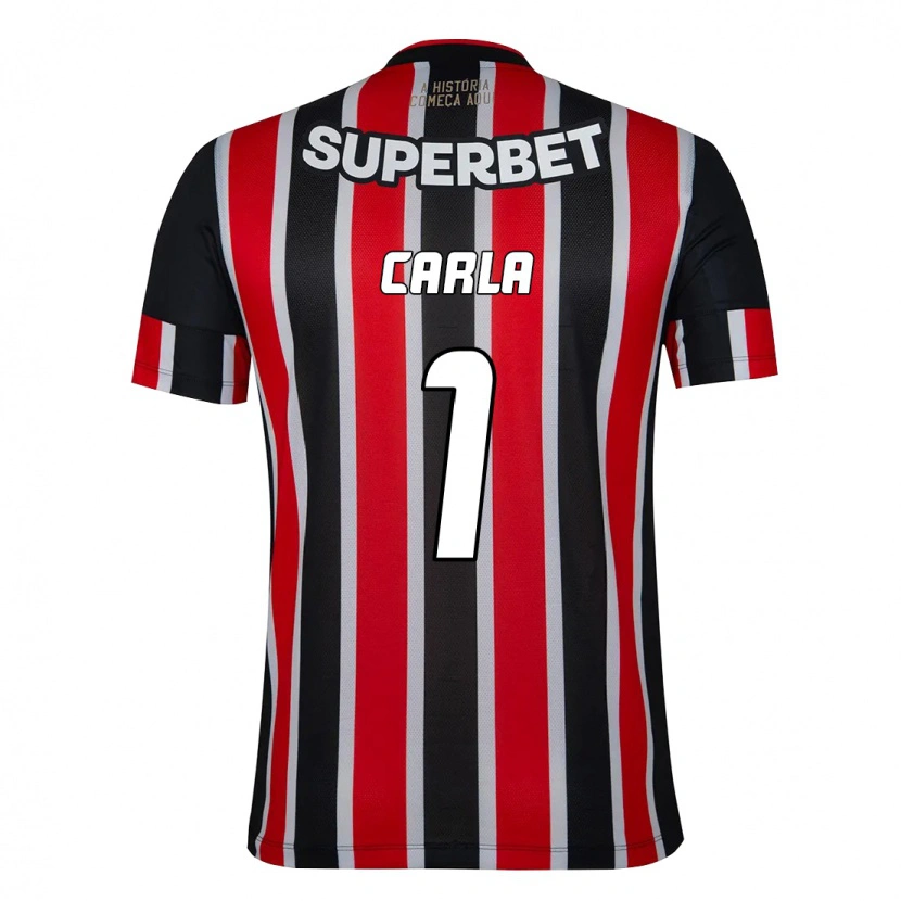 Danxen Homem Camisola Carla #1 Preto Vermelho Alternativa 2025/26 Camisa