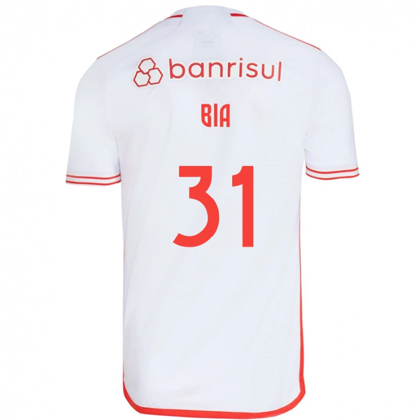 Danxen Homem Camisola Bia #31 Branco Vermelho Alternativa 2025/26 Camisa