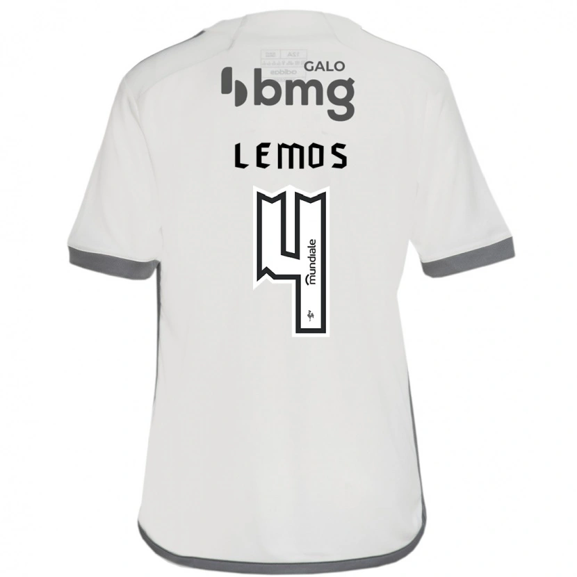 Danxen Homem Camisola Mauricio Lemos #4 Branco Sujo Alternativa 2025/26 Camisa