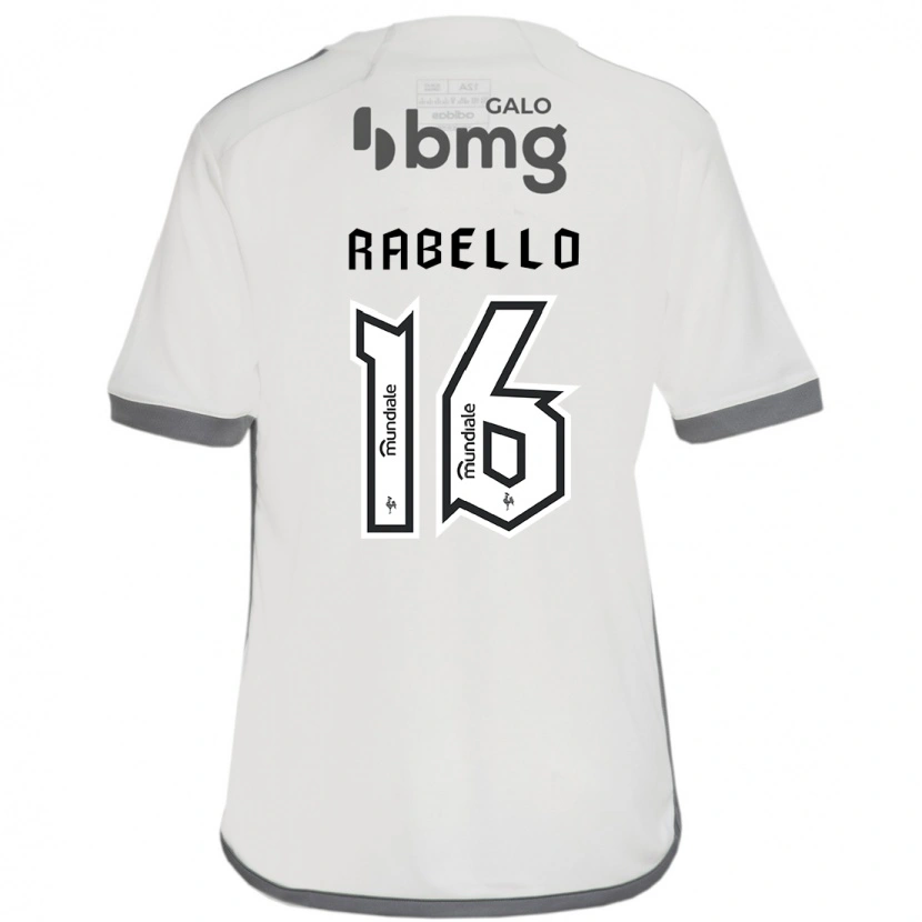 Danxen Homem Camisola Igor Rabello #16 Branco Sujo Alternativa 2025/26 Camisa