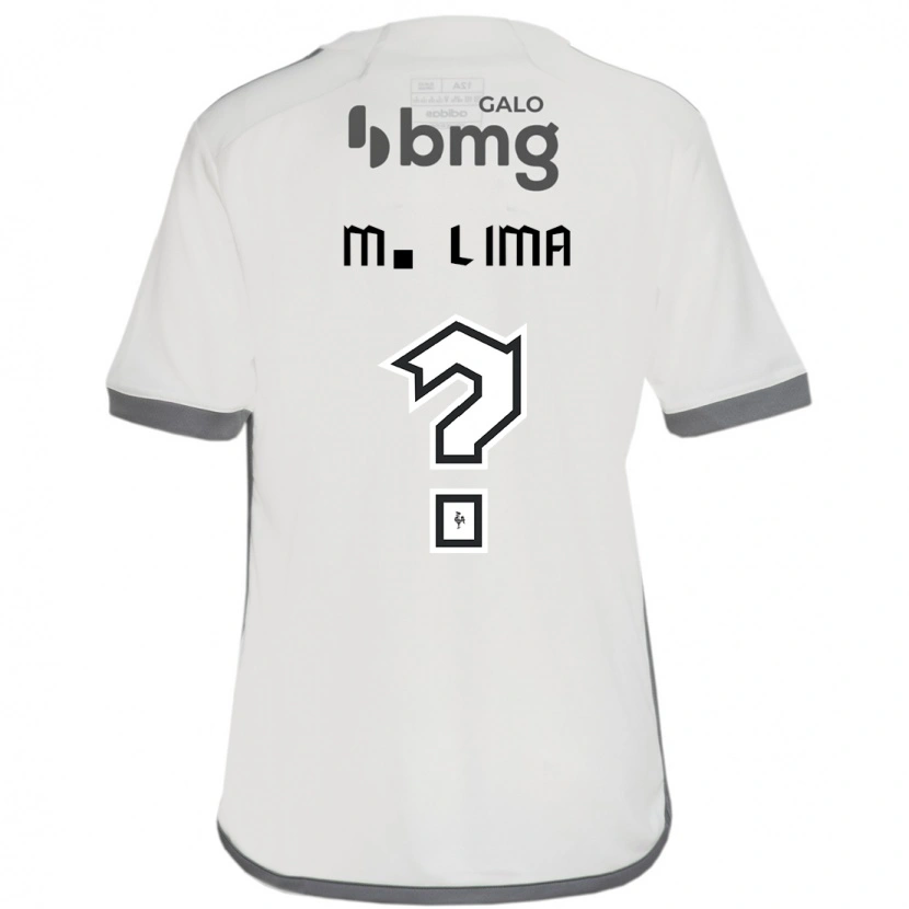 Danxen Homem Camisola Matheus Lima #0 Branco Sujo Alternativa 2025/26 Camisa