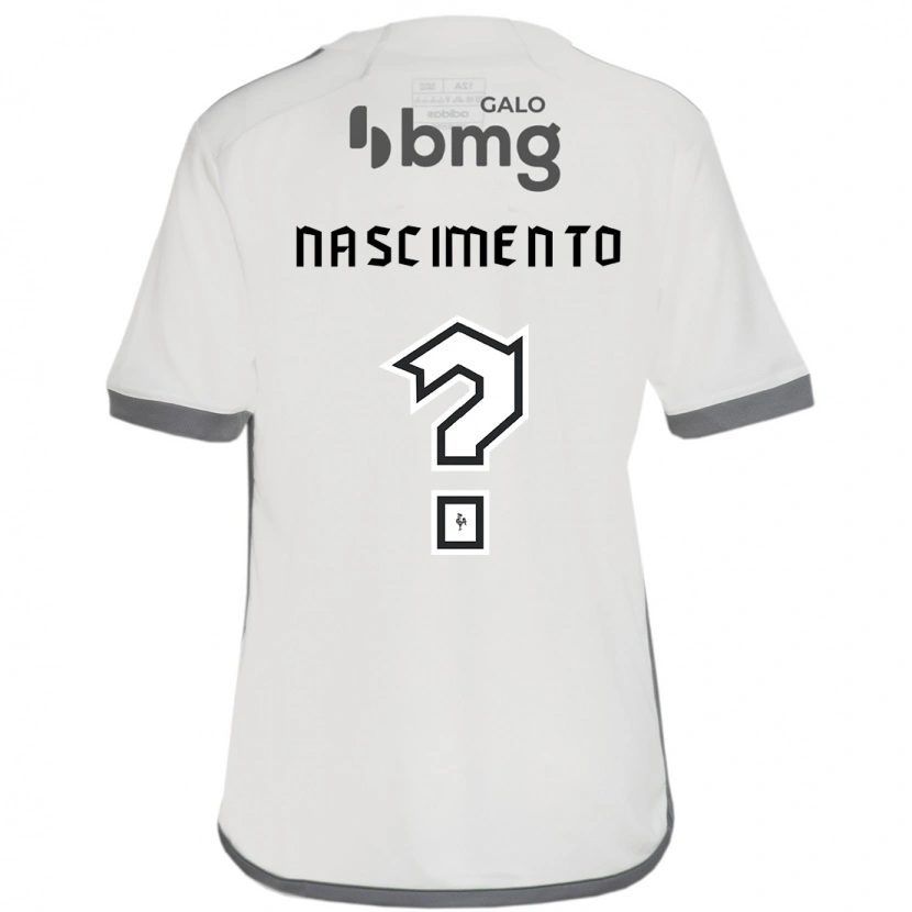 Danxen Homem Camisola Ruan Nascimento #0 Branco Sujo Alternativa 2025/26 Camisa