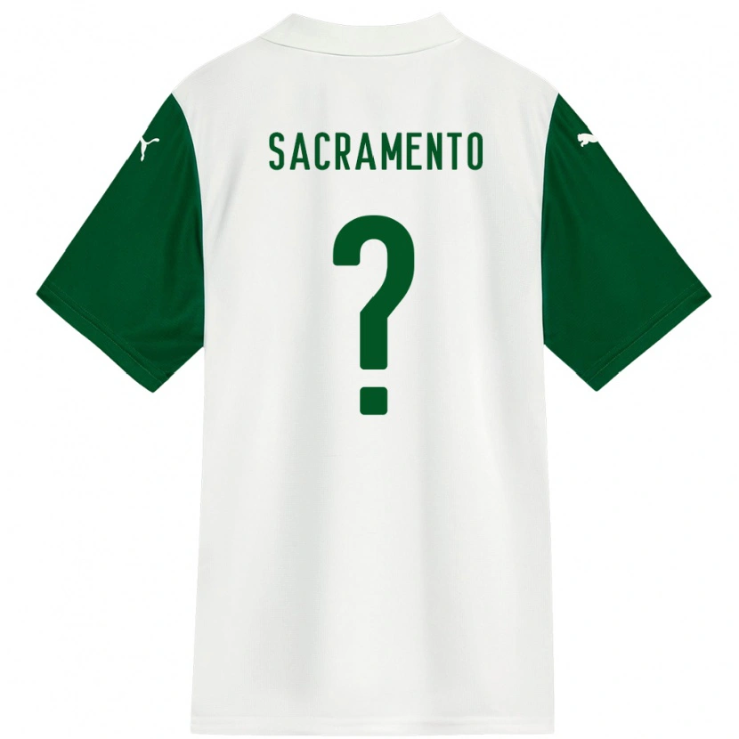 Danxen Homem Camisola Wendell Sacramento #0 Branco Verde Alternativa 2025/26 Camisa