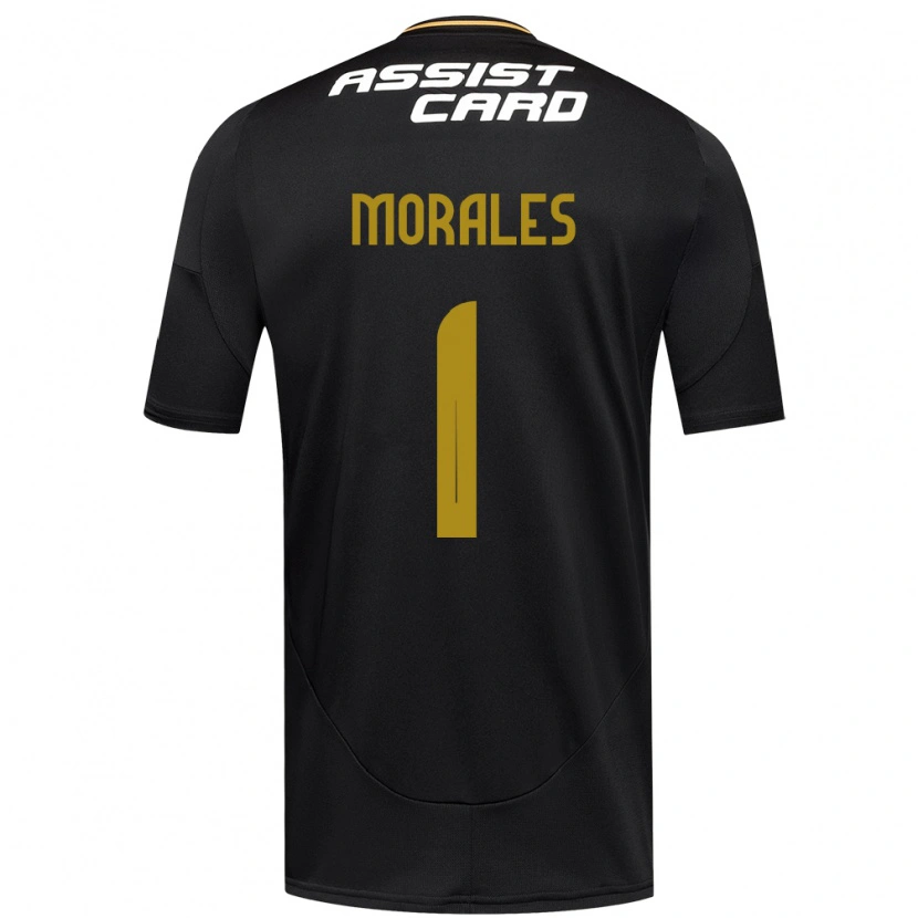 Danxen Homem Camisola Benjamín Morales #1 Preto Branco Alternativa 2025/26 Camisa
