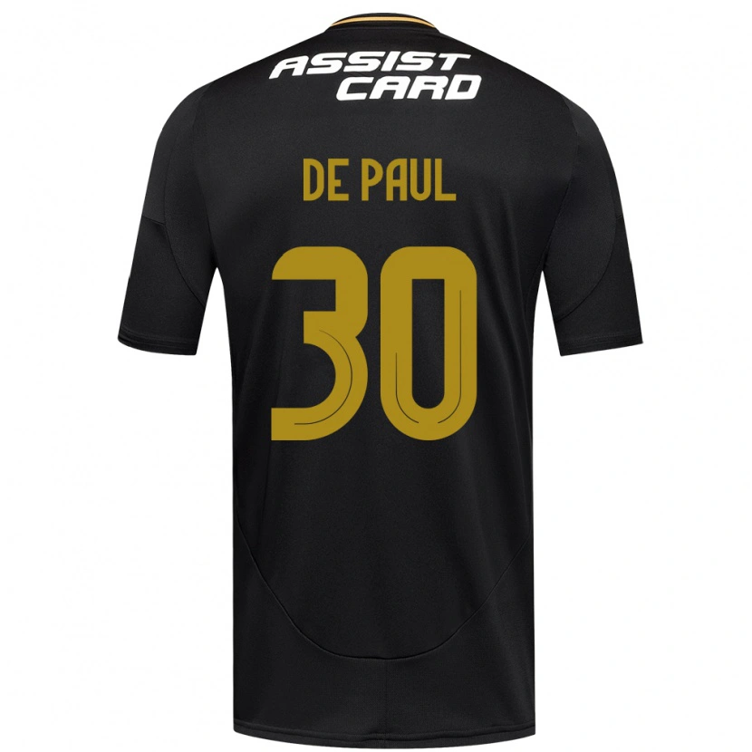 Danxen Homem Camisola Fernando De Paul #30 Preto Branco Alternativa 2025/26 Camisa
