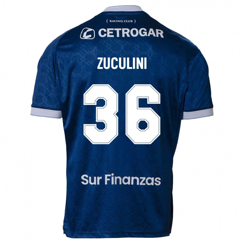Danxen Homem Camisola Bruno Zuculini #36 Azul Escuro Alternativa 2025/26 Camisa