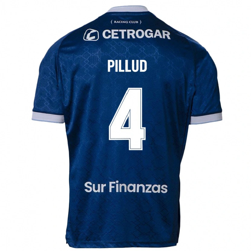 Danxen Homem Camisola Ivan Pillud #4 Azul Escuro Alternativa 2025/26 Camisa