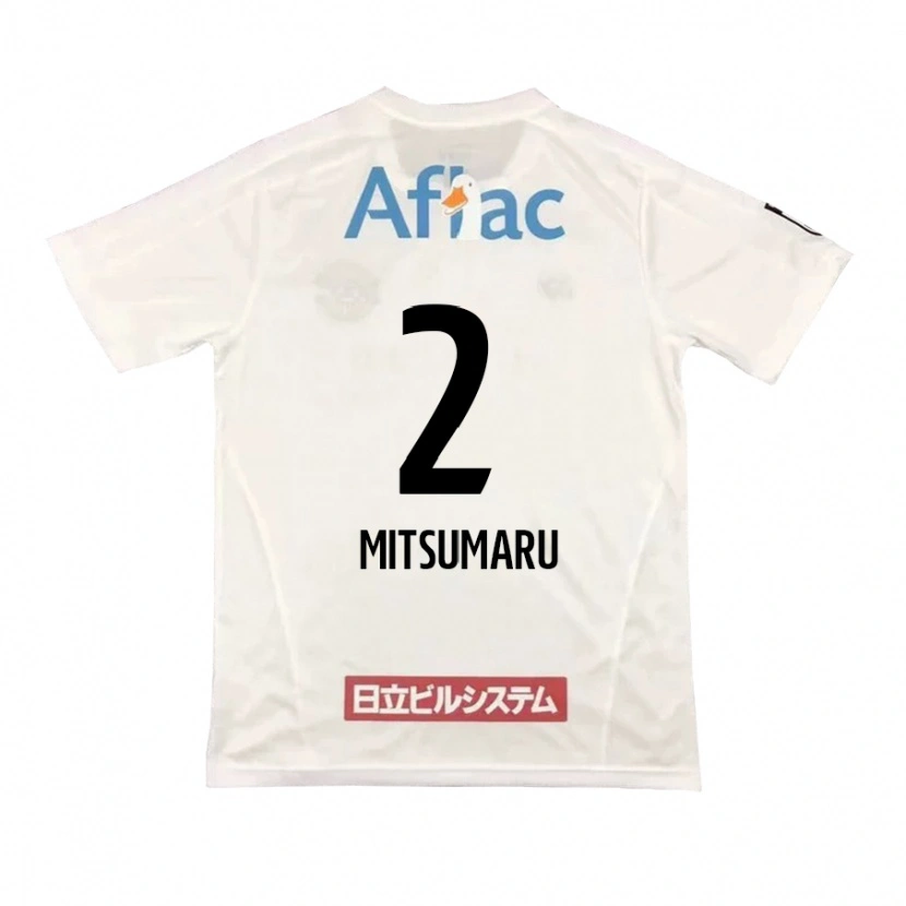 Danxen Homem Camisola Hiromu Mitsumaru #2 Cinza Claro Bege Alternativa 2025/26 Camisa