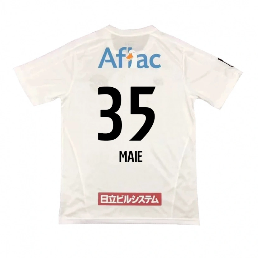 Danxen Homem Camisola Hidetaka Maie #35 Cinza Claro Bege Alternativa 2025/26 Camisa