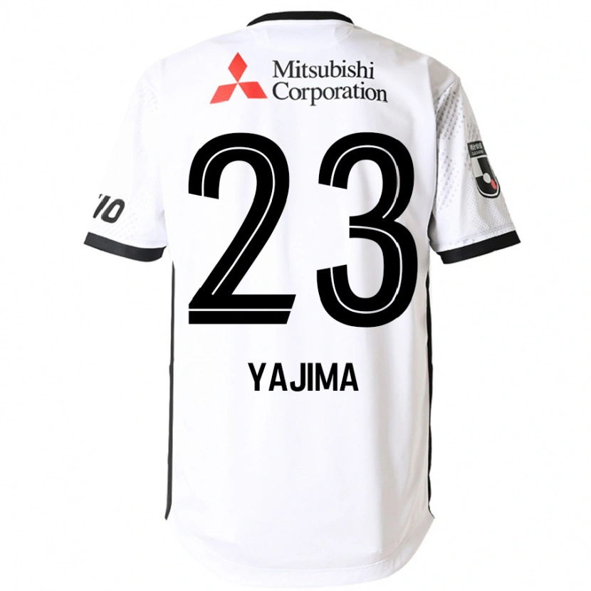 Danxen Homem Camisola Kiichi Yajima #23 Branco Preto Alternativa 2025/26 Camisa