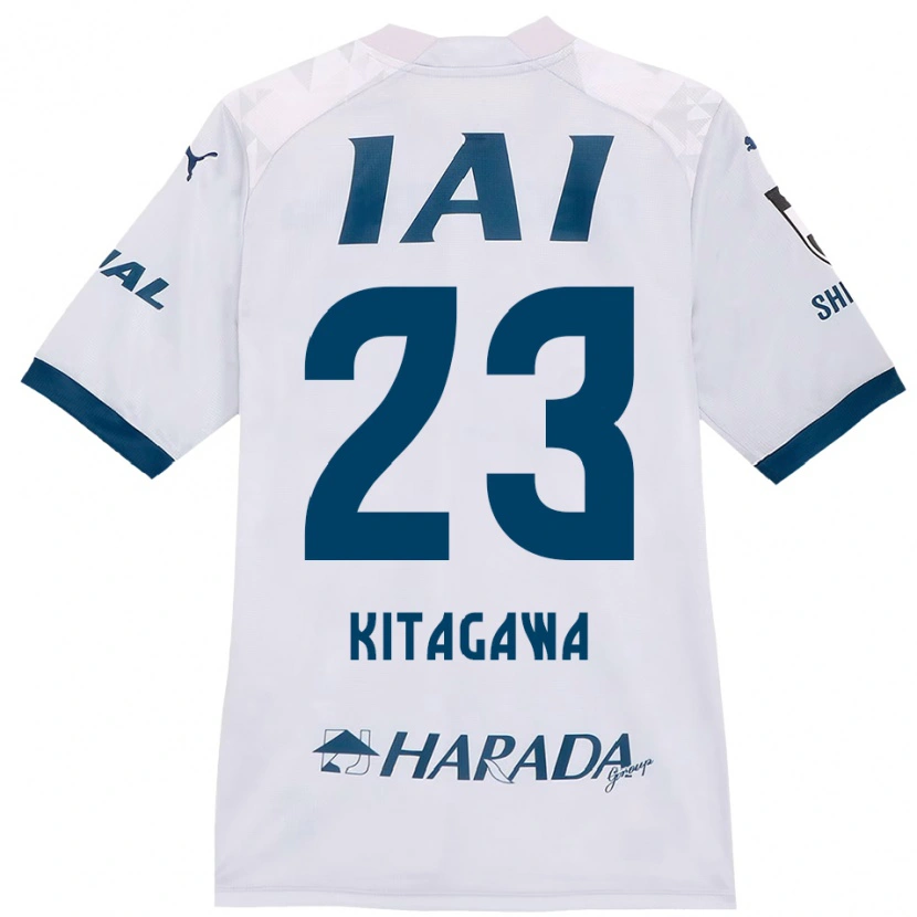 Danxen Homem Camisola Koya Kitagawa #23 Branco Azul Royal Alternativa 2025/26 Camisa