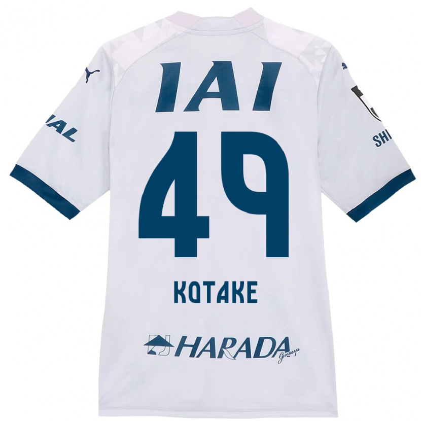 Danxen Homem Camisola Sean Kotake #49 Branco Azul Royal Alternativa 2025/26 Camisa