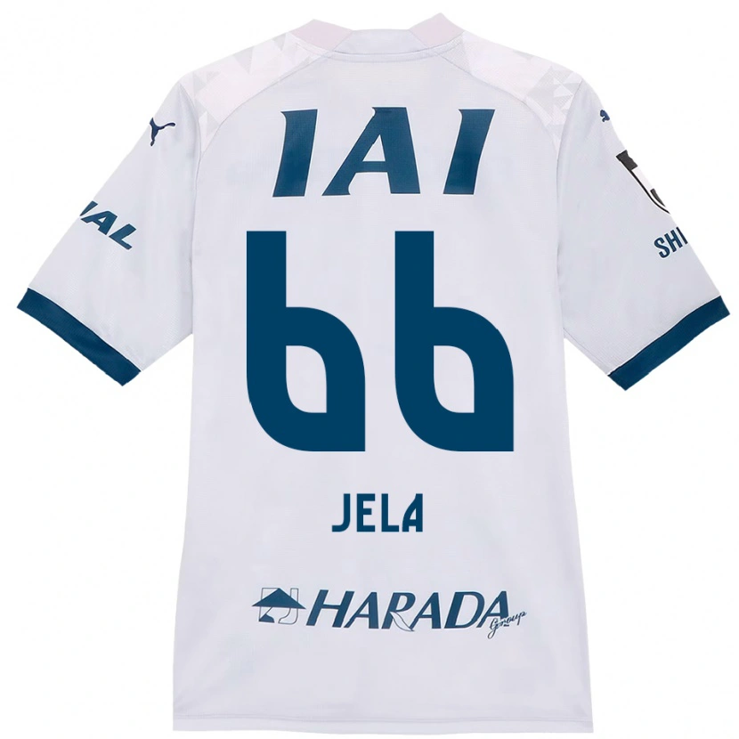 Danxen Homem Camisola Jelani Reshaun Sumiyoshi #66 Branco Azul Royal Alternativa 2025/26 Camisa