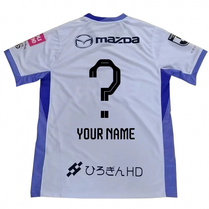 Danxen Homem Camisola Seu Nome #0 Branco Laranja Alternativa 2025/26 Camisa