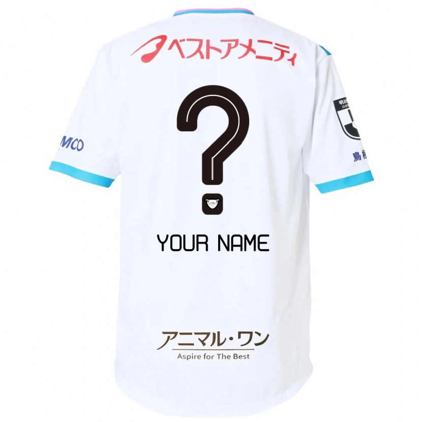 Danxen Homem Camisola Seu Nome #0 Branco Rosa Alternativa 2025/26 Camisa