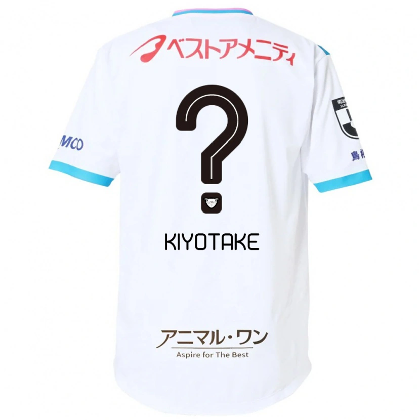 Danxen Homem Camisola Hiroshi Kiyotake #0 Branco Rosa Alternativa 2025/26 Camisa