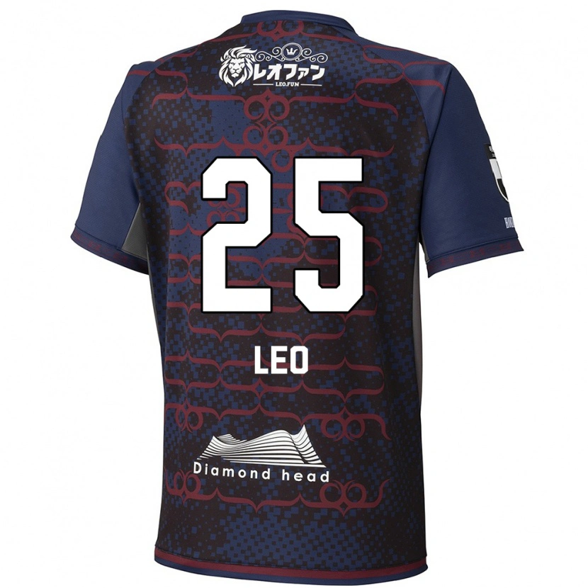 Danxen Homem Camisola Leo Osaki #25 Azul Vermelho Alternativa 2025/26 Camisa