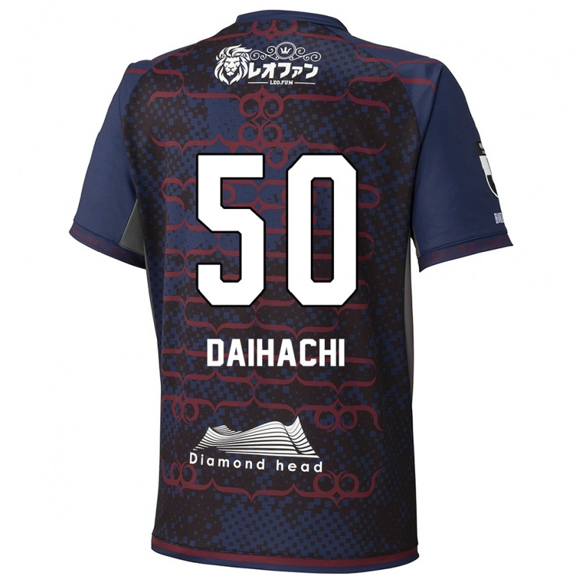 Danxen Homem Camisola Daihachi Okamura #50 Azul Vermelho Alternativa 2025/26 Camisa