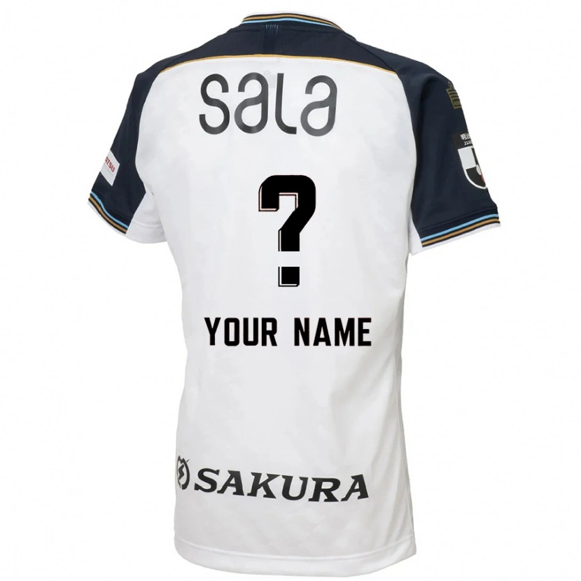 Danxen Homem Camisola Seu Nome #0 Branco Preto Alternativa 2025/26 Camisa