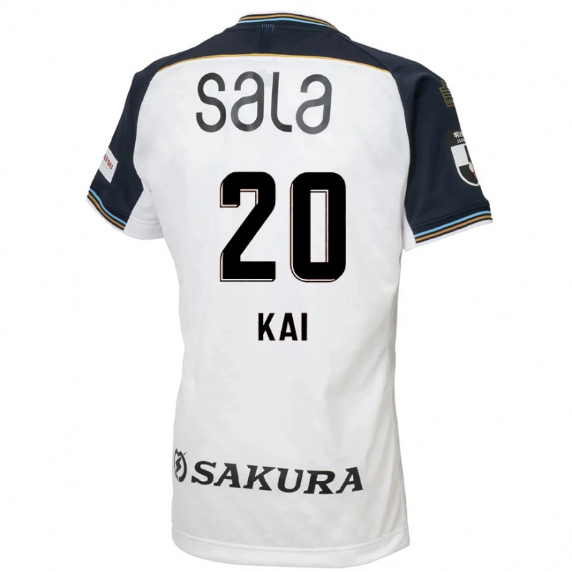 Danxen Homem Camisola Yua Kai #20 Branco Preto Alternativa 2025/26 Camisa