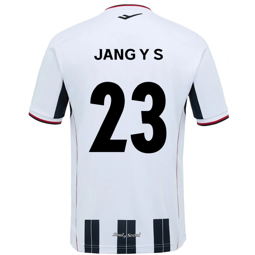 Danxen Homem Camisola Jang Yoon-Seo #23 Branco Preto Alternativa 2025/26 Camisa