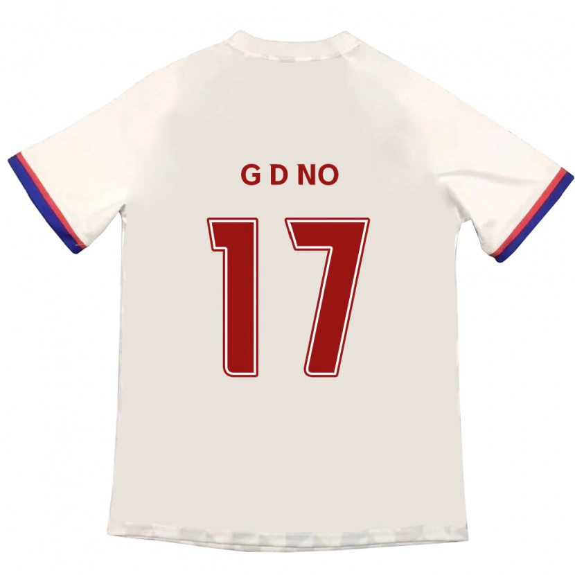 Danxen Homem Camisola Dong-Geon No #17 Branco Sujo Vermelho Alternativa 2025/26 Camisa
