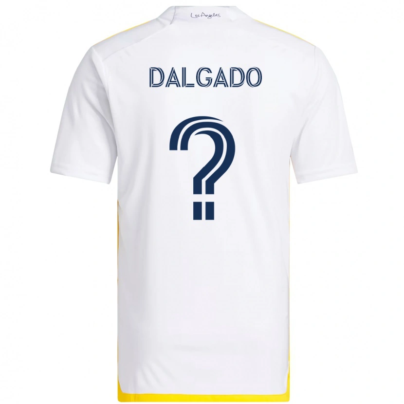 Danxen Mulher Camisola Riley Dalgado #0 Branco Amarelo Principal 2025/26 Camisa