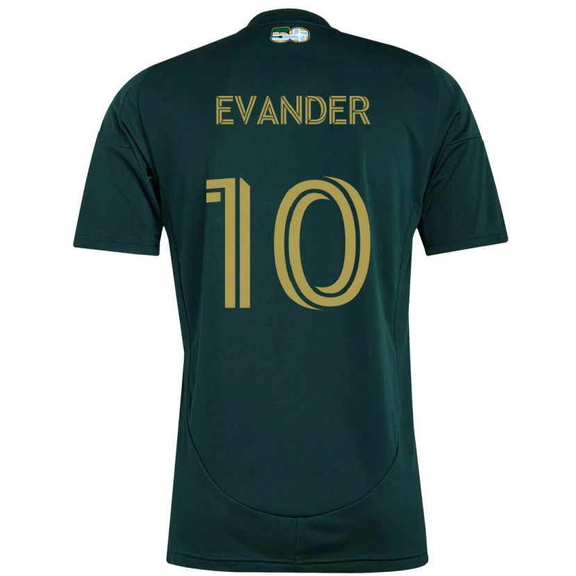 Danxen Mulher Camisola Evander #10 Preto Castanho Principal 2025/26 Camisa
