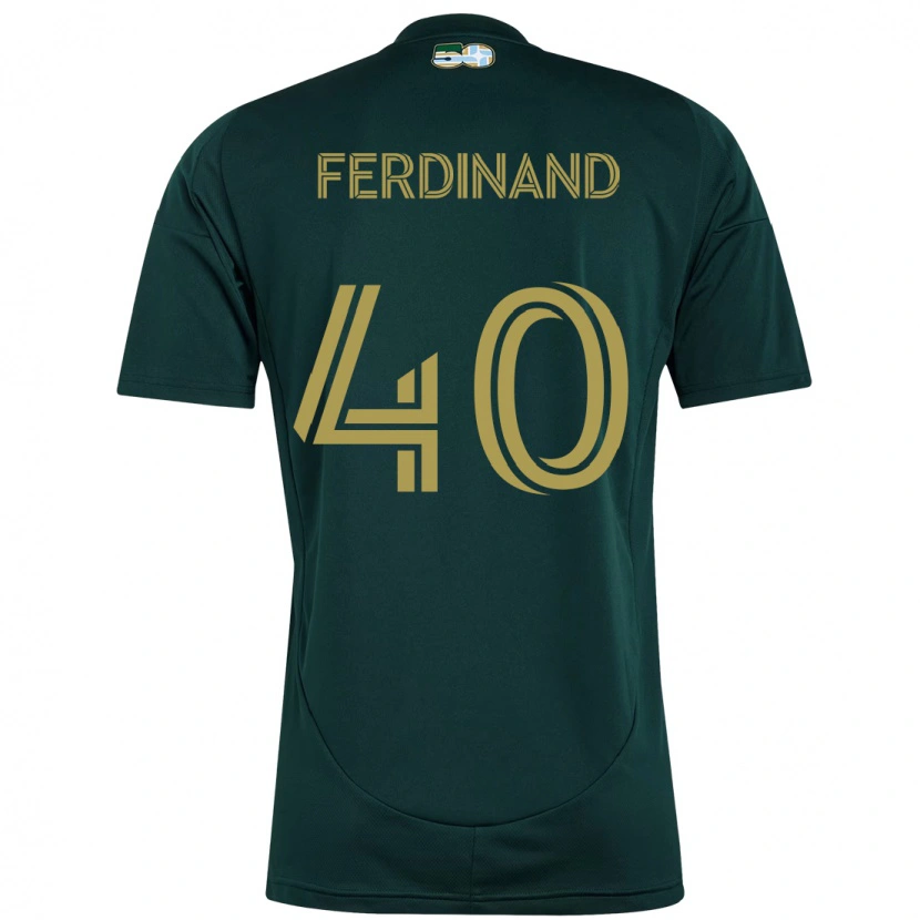 Danxen Mulher Camisola Keesean Ferdinand #40 Preto Castanho Principal 2025/26 Camisa
