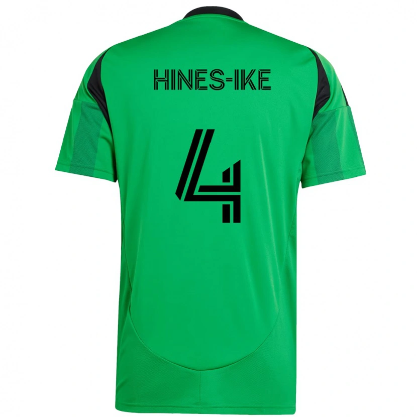 Danxen Mulher Camisola Brendan Hines-Ike #4 Verde Preto Principal 2025/26 Camisa