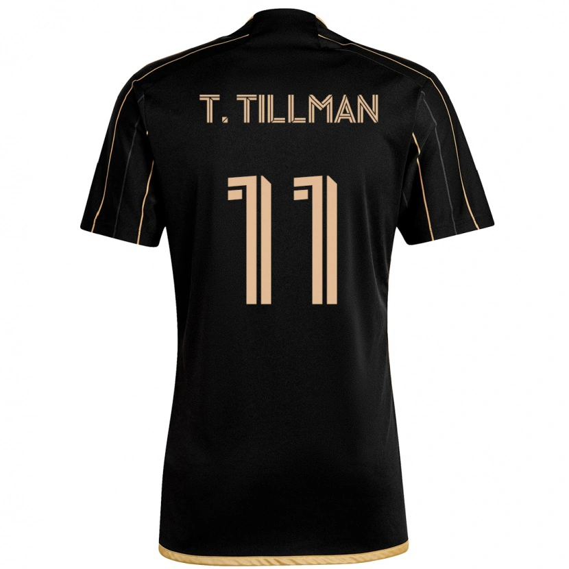 Danxen Mulher Camisola Timothy Tillman #11 Preto Castanho Principal 2025/26 Camisa