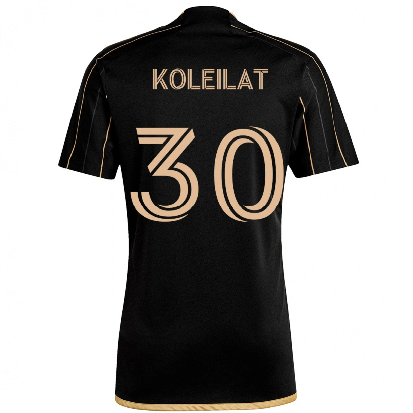 Danxen Mulher Camisola Jassem Koleilat #30 Preto Castanho Principal 2025/26 Camisa