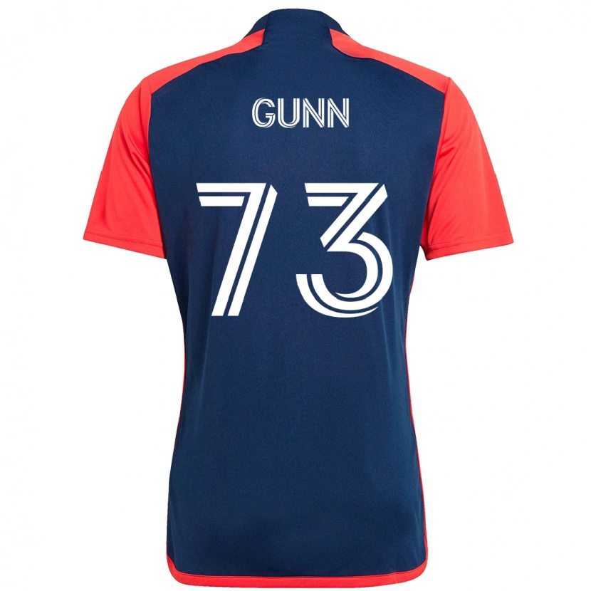 Danxen Mulher Camisola Jd Gunn #73 Azul Vermelho Principal 2025/26 Camisa