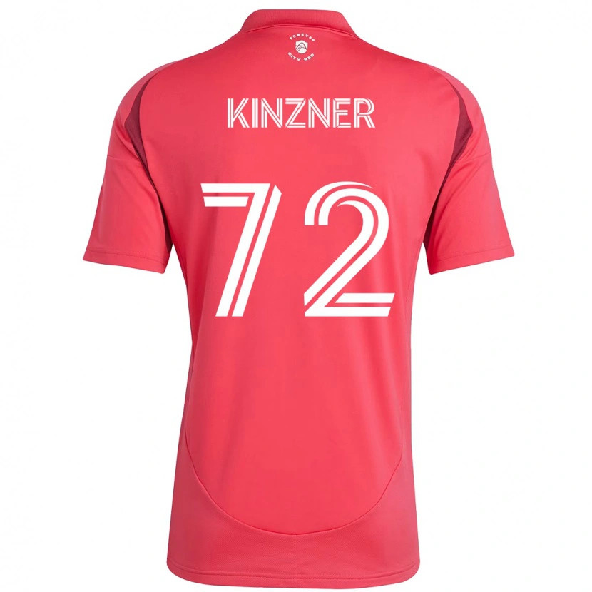 Danxen Mulher Camisola Eric Kinzner #72 Magenta Branco Principal 2025/26 Camisa