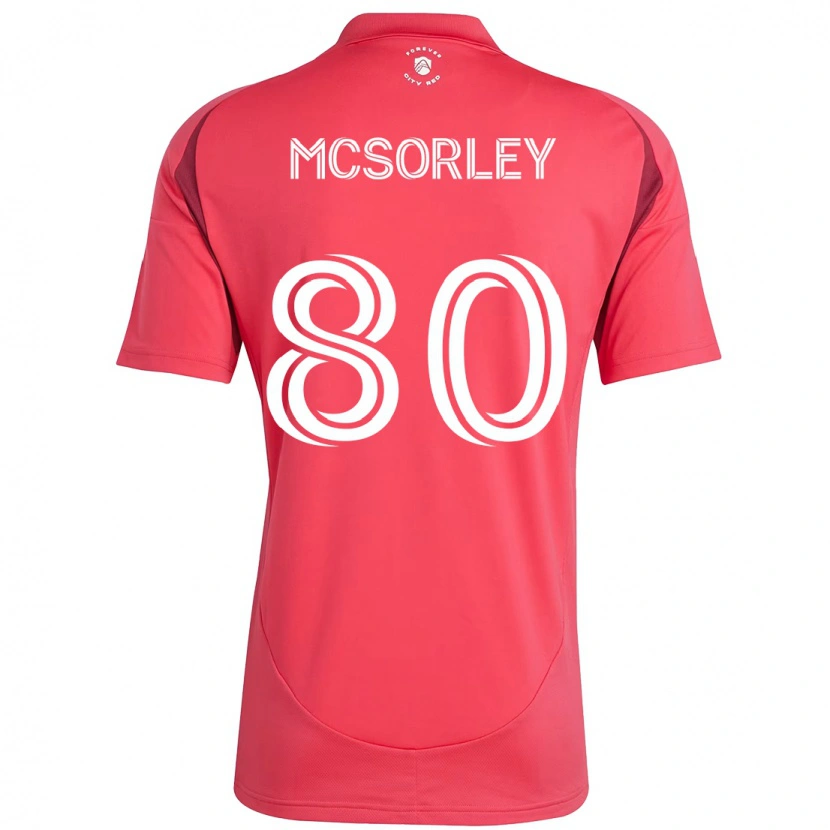 Danxen Mulher Camisola Brendan Mcsorley #80 Magenta Branco Principal 2025/26 Camisa