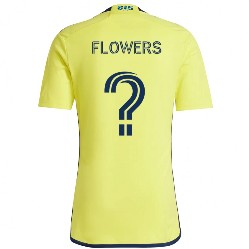 Danxen Mulher Camisola Ashton Flowers #0 Amarelo Azul Marinho Principal 2025/26 Camisa