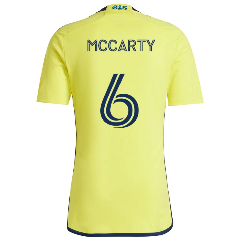 Danxen Mulher Camisola Dax Mccarty #6 Amarelo Azul Marinho Principal 2025/26 Camisa